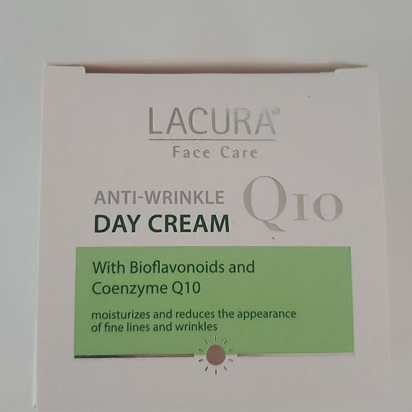Lacura Face Care Anti-Wrinkle Day Cream Q10 Set of 3 NIB - Picture 2 of 6